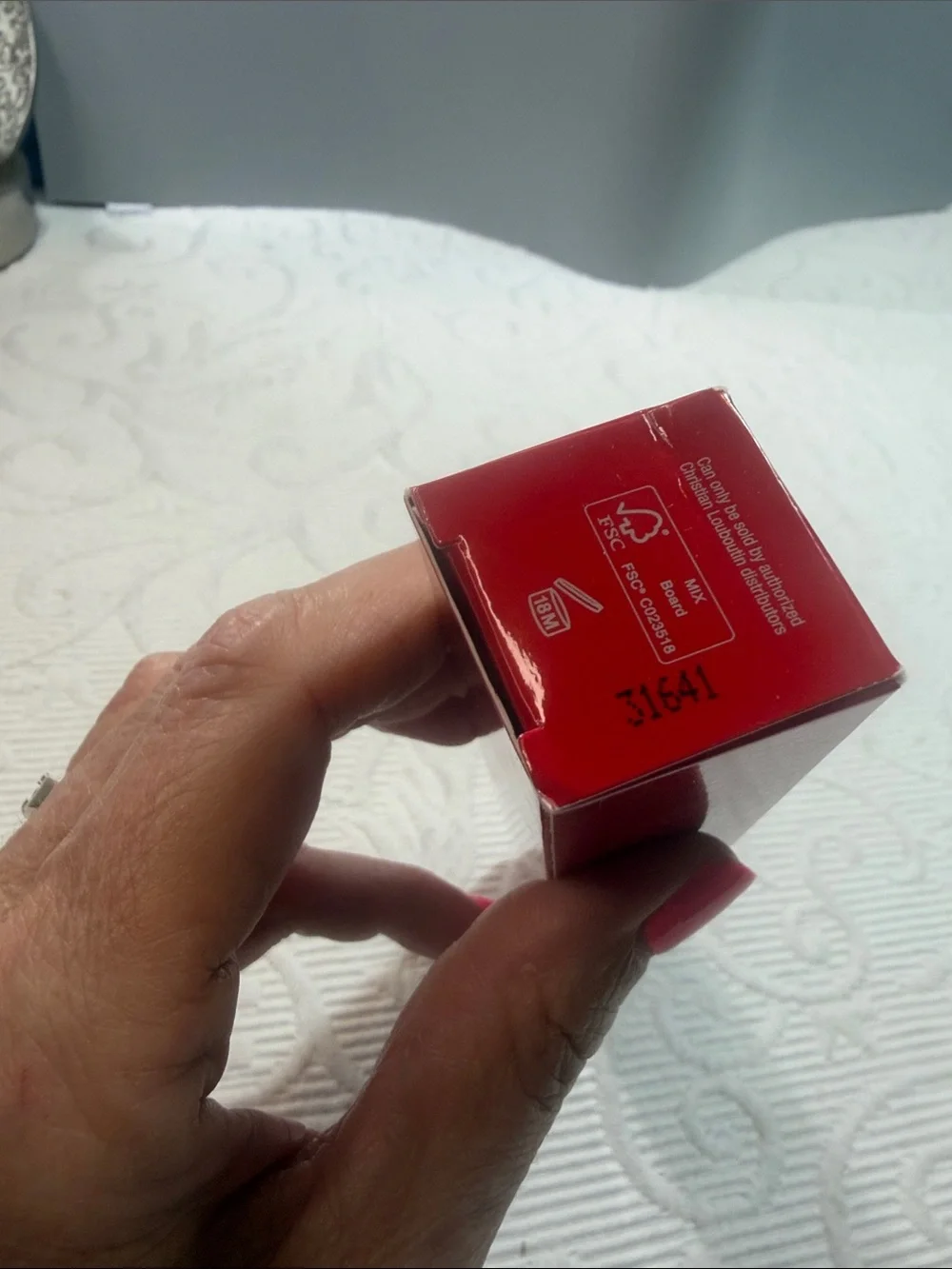 Christian Louboutin Rouge Stiletto Slimstick Candy Moody Glossy Shine Lipstick